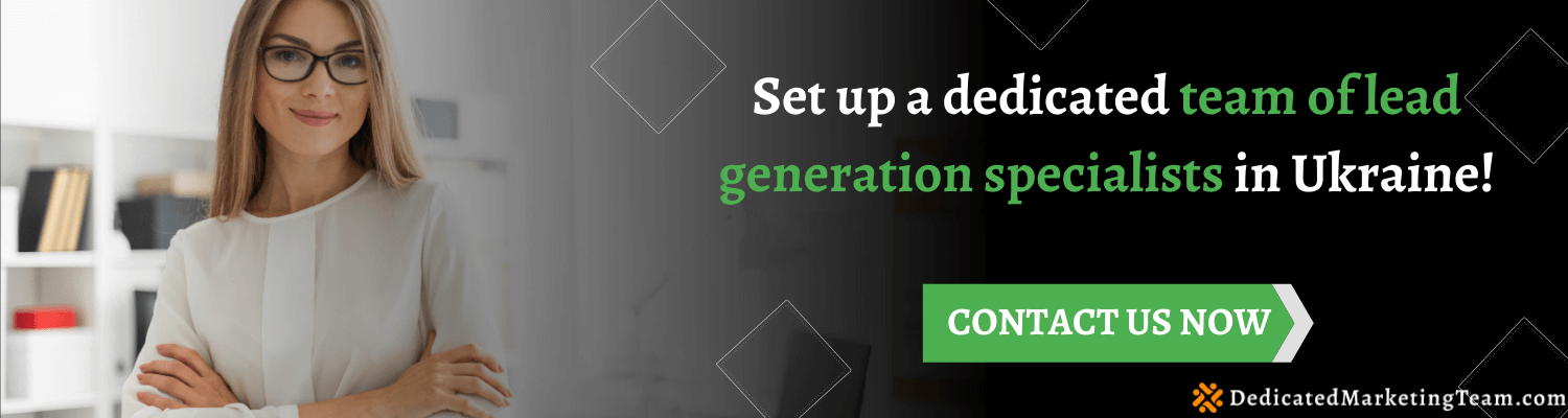 build remote lead generation team in ukraine